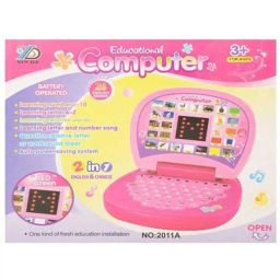 neonate care Learning Laptop Toy with LED Display & Music image 5