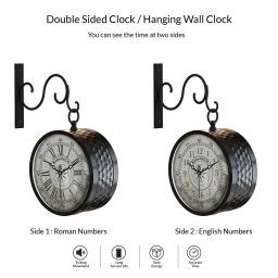 random Tic-Toc Movement Hanging Wall Clock image 5
