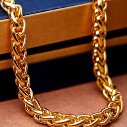 fashion frill Set of 2 Gold-Plated Chains image 5