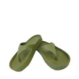 doubleu Honeycomb Pattern Thong-Strap Flip-Flops image 5
