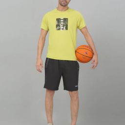 cantabil Men Regular Fit Shorts with Insert Pockets image 5
