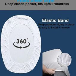 rrc Elastic Fitted King-Size Mattress Protector image 5