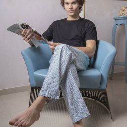 the indian garage co Printed Pyjamas with Insert Pockets image 5