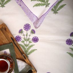 ambiya Double Bedsheet with 2 Pillow Covers image 5