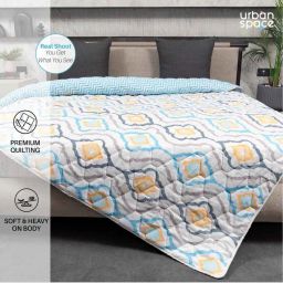 urban space 200 GSM Geometric Print Single Reversible Comforter image 5
