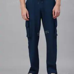 Shein Elasticated Drawstring Waist Track Pants with Pockets-image-12