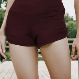 Shein Activewear Flexi Waist Ruched Mini Hot Pants-image-99