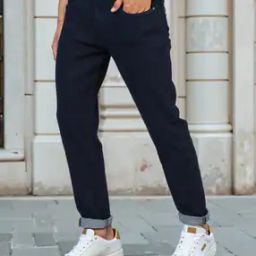 Shein Full Length Fixed Waist Slim Jeans with Pockets-image-59