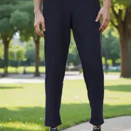Shein Activewear Ankle Length Straight Trackpant with Pockets-image-95
