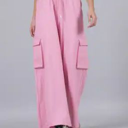 Shein Full Length High Rise Flared Track Pants-image-98