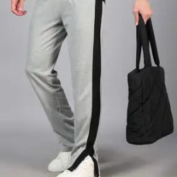 Shein Full Length Ankle Slit Straight Track Pants-image-13