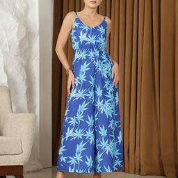 Shein Sleevless Floral Print Jumpsuit-image-10