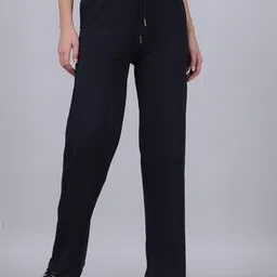 Shein Full Length Straight Track Pants with Pockets-image-77