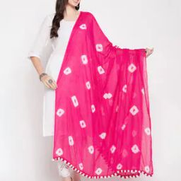 Bandhani Print Cotton Dupatta-picture-30