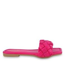 Open-Toe Slip-On Flat Sandals-10