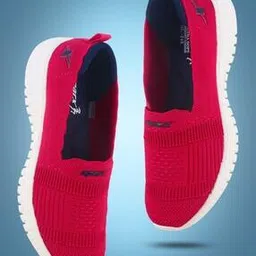 Women Knitted Lace-Up Running Shoes-image-72