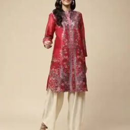 Paisley Print Straight Kurta-16