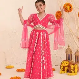 Embroidered Lehenga Choli Set-image-51