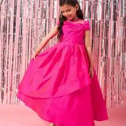 Round-Neck Fit & Flare Dress-image-17