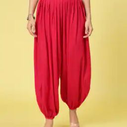Salwars with Elasticated Waistband-picture-37