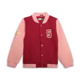 Girl Colourblock Trenche Jacket-image-30