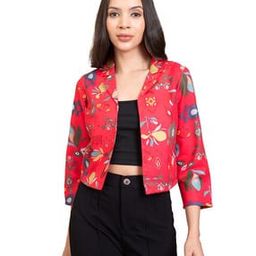 Women Printed Regular Fit Shrug-49
