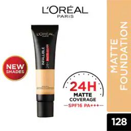 Infallible 24H Matte Cover Liquid Foundation Tube SPF 16 PA+++ - 128 Natural Buff-82