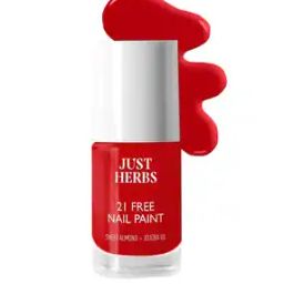 21 Chemical Free Nail Polish - Wild Indian Rose-10