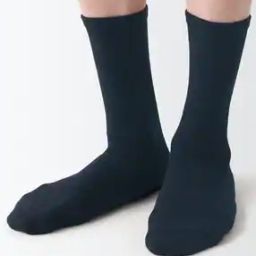 Right Angle Running Along Ankle Business Socks-image-97
