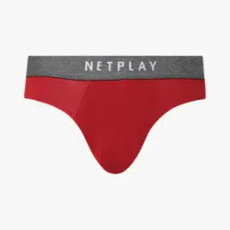 Briefs with Brand Print Elasticated Waist-picture-36