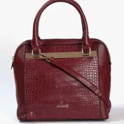 Croc-Embossed Tote Bag with Detachable Strap-image-52