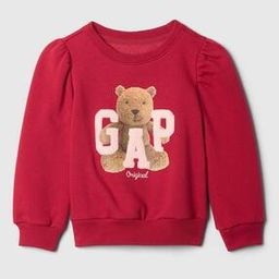 Brannan Bear Printed Crew-Neck Logo Sweatshirt-24