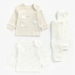 Set of 2 Printed T-shirt & Pyjamas-image-49