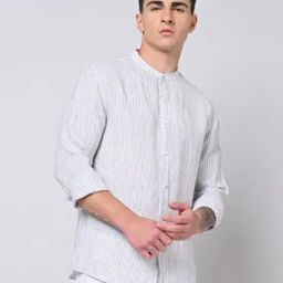 Striped Linen Shirt-image-35