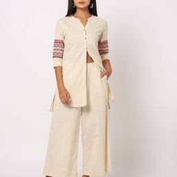 Relaxed Fit Palazzo with Insert Pockets-image-40