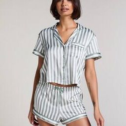 Women Striped Shit & Shorts Set-picture-22