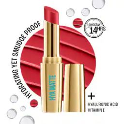9to5 Hya Matte Lipstick - CEO Red-4