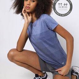 Active Striped Crew-Neck Running T-Shirt-image-88