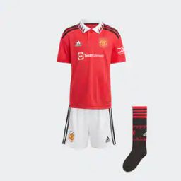 Manchester United Mini T-Shirt & Shorts Set-image-8