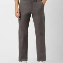 van heusen Men Slim Fit Flat-Front Trousers-picture-39