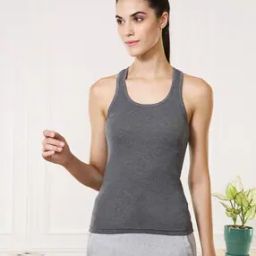 Women Heathered Tank Top-image-2