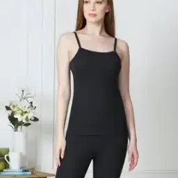 Anti-Bacterial & Sleeveless Thermal Camisole-image-80