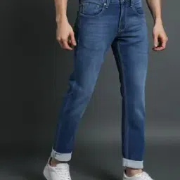 spykar Men Lightly Washed Regular Fit Jeans-picture-31
