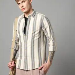 Men Striped Slim Fit Shirt-picture-18