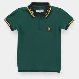 Boys Regular Fit Polo T-Shirt-image-31
