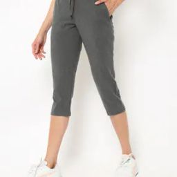 1300 Super Combed Cotton Elastane Stretch Slim Fit Capri with Side Pockets-image-93