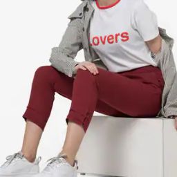 Ankle-Length Pants with Elasticated Waist-image-20