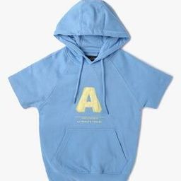 Typographic Print Hoodie-picture-11