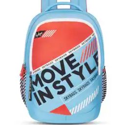 Men Klan Plus Typographic Print Backpack-image-14