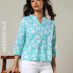 Women Floral Print Regular Fit Top-15